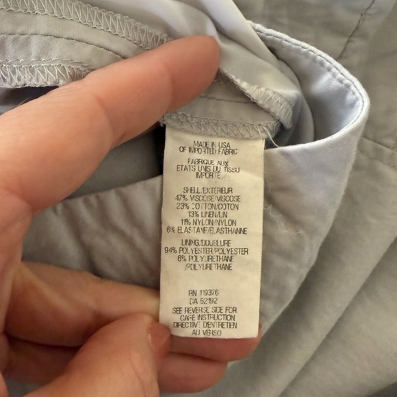 Helmut Lang Minimalist Pleated Tapered Pants in Light Gray 0 - Picture 5 of 10